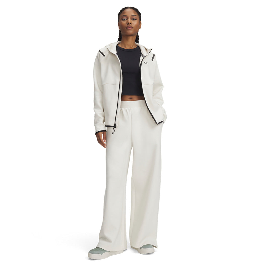 Under Armour Women Icon Fleece Wide Leg Pants | 1386497-001