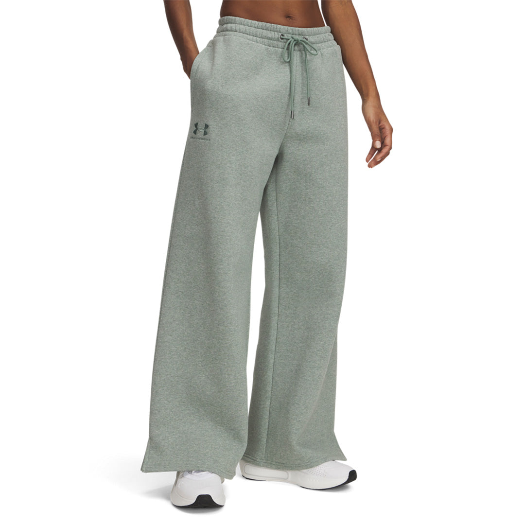 Under Armour Women Icon Fleece Wide Leg Pants | 1386497-352