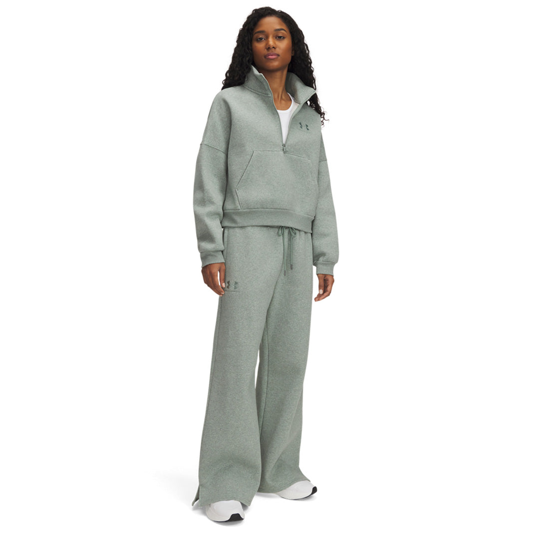 Under Armour Women Icon Fleece Wide Leg Pants | 1386497-352