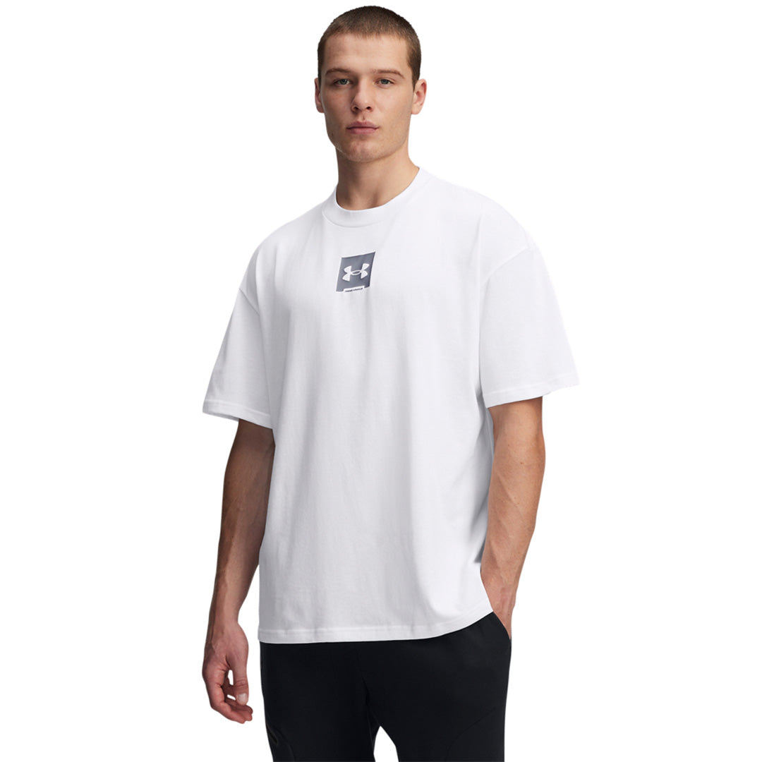 UA Men Heavyweight Oversized SM Box Short Sleeve | 1386803