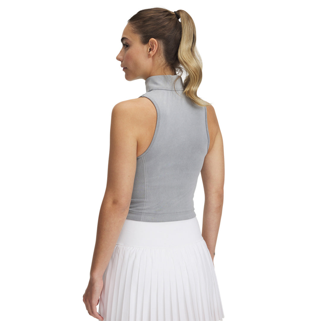 UA Women Vanish Seamless Washed Zip | 1388116