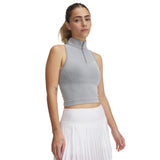 UA Women Vanish Seamless Washed Zip | 1388116