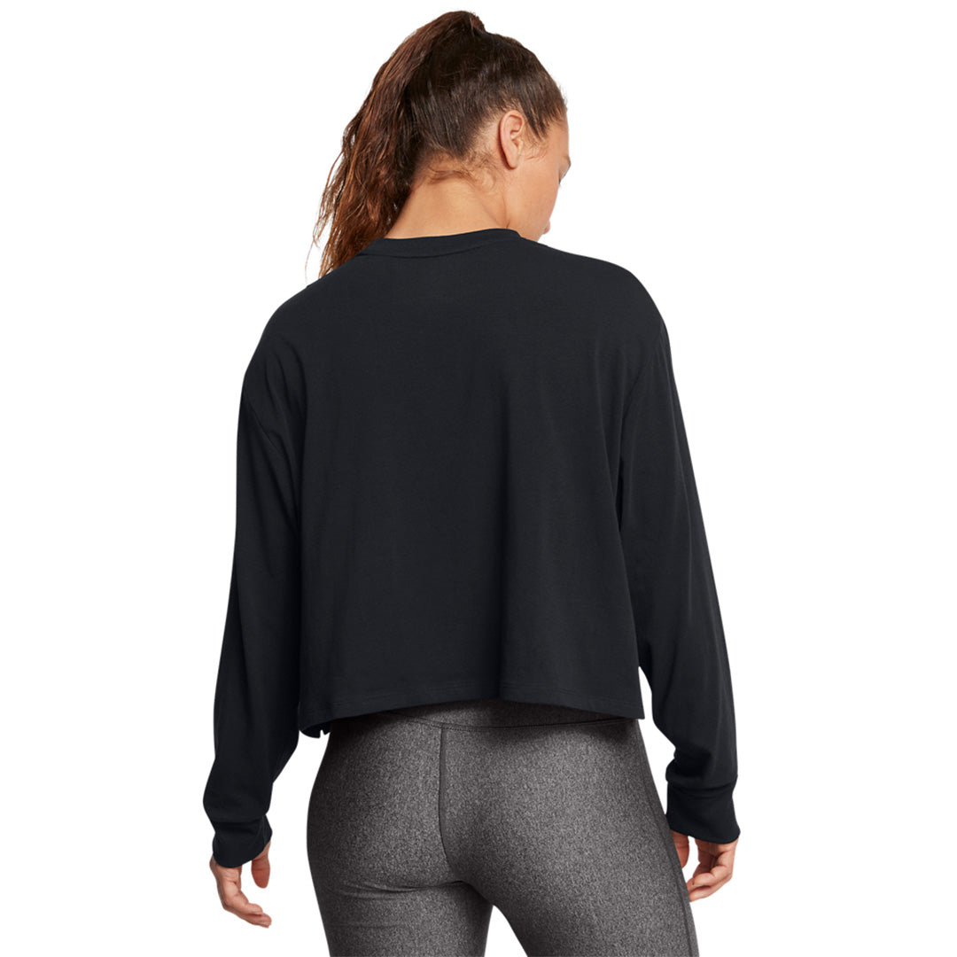 Under Armour Women Rival Boxy Long Sleeve | 1389282-001