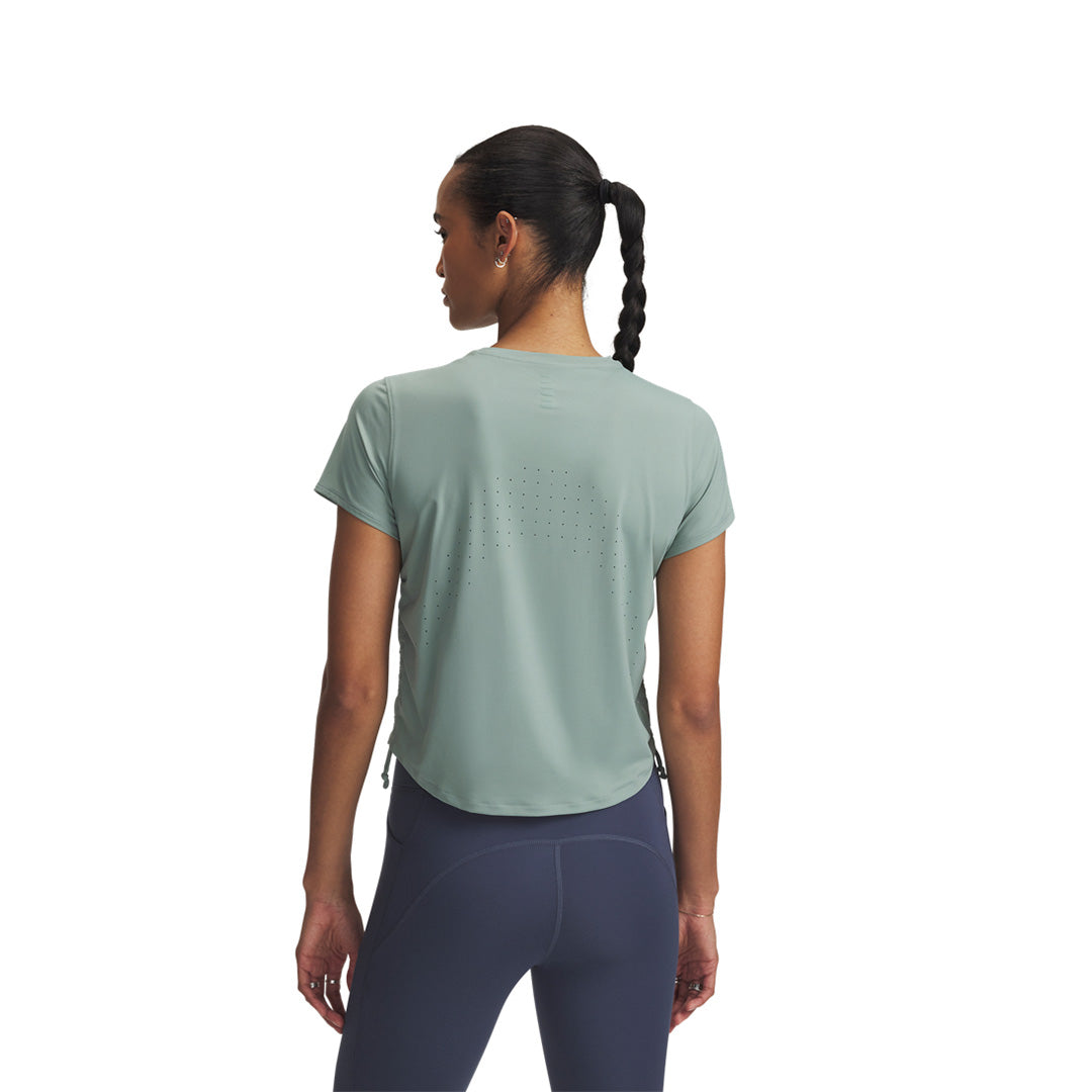 Under Armour Women Launch Elite Novelty Short Sleeve | 1389565-348