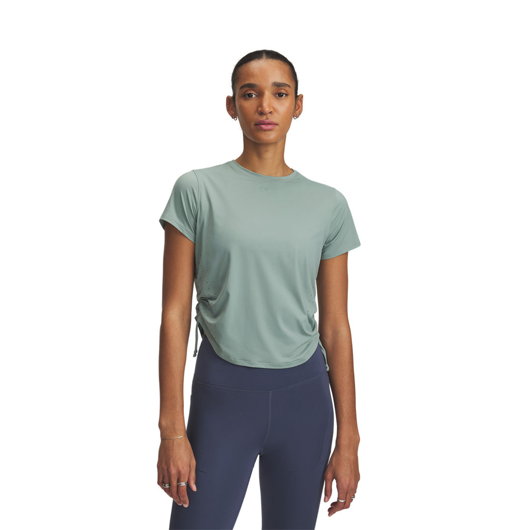 Under Armour Women Launch Elite Novelty Short Sleeve | 1389565-348