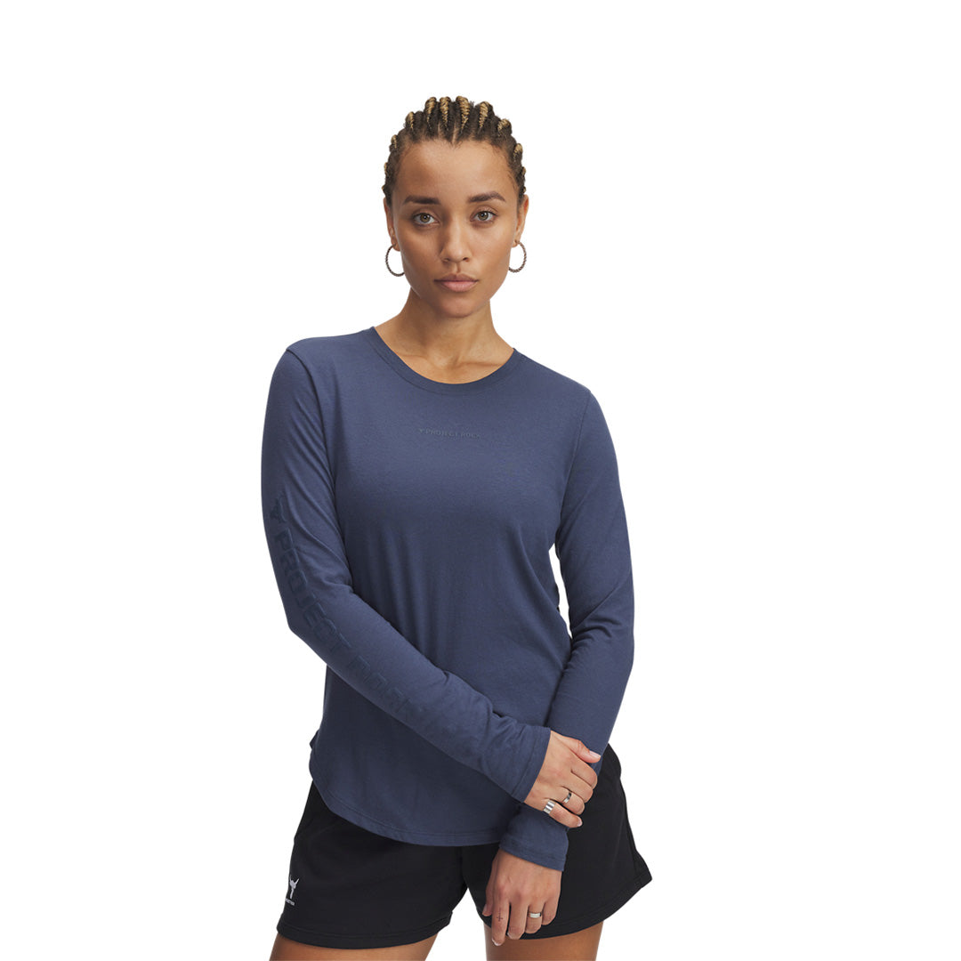 Under Armour Women Project Rock Long Sleeve | 1389697-044