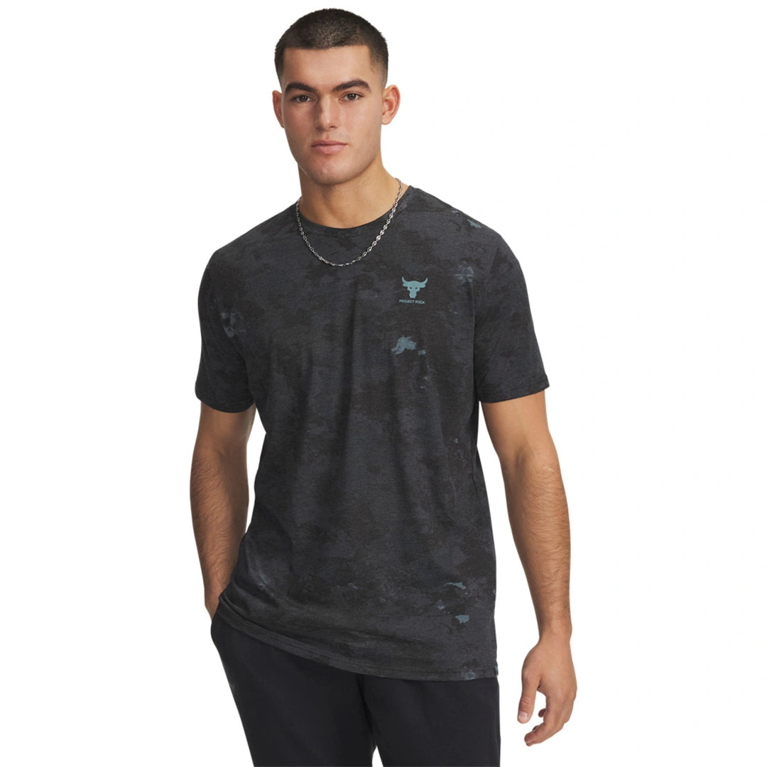 UA Men Project Rock AOP Short Sleeve | 1389898
