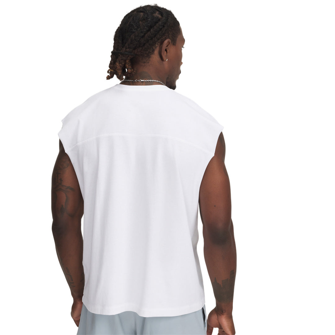 Under Armour Men Icon Heavyweight Cotton Tank | 1390241-100