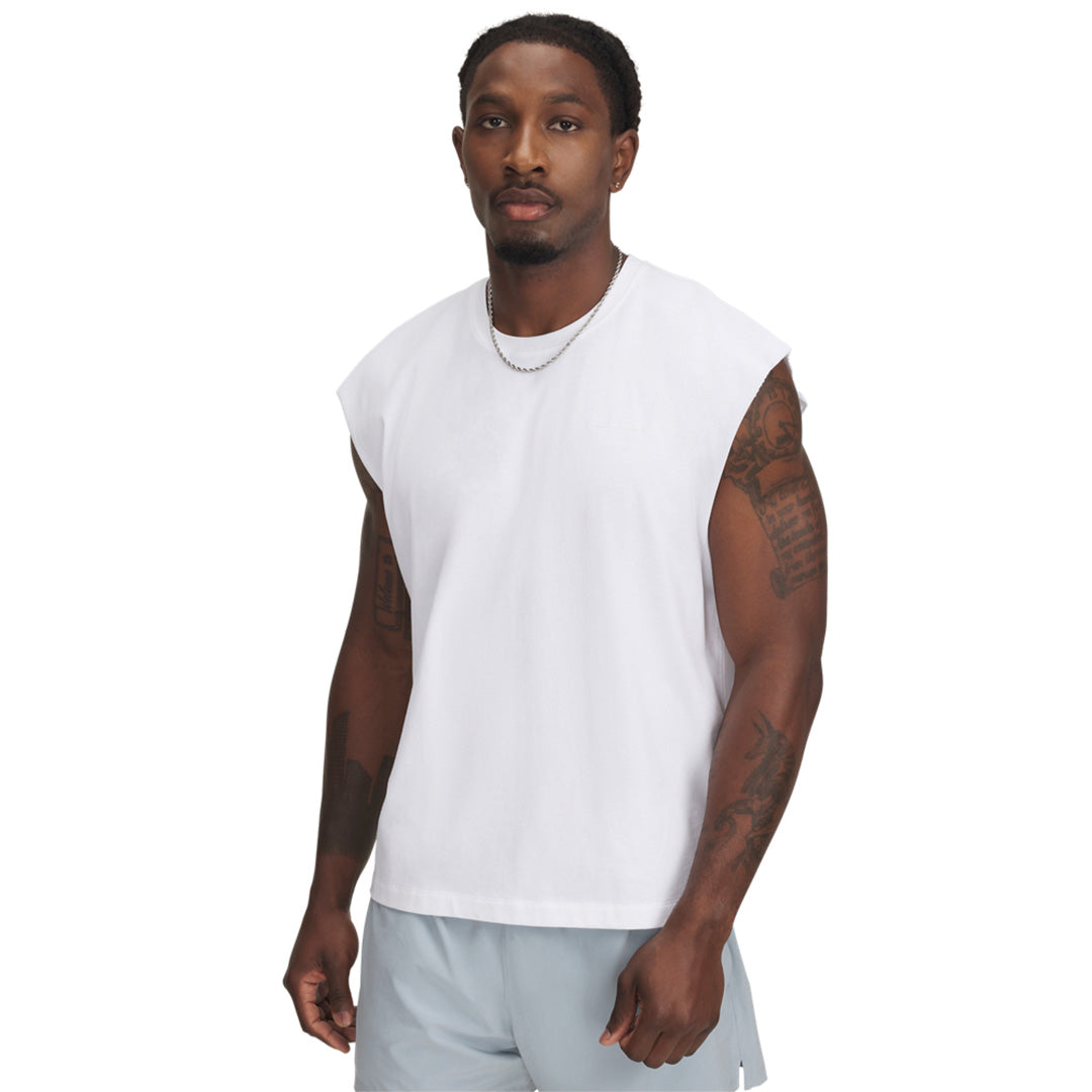 Under Armour Men Icon Heavyweight Cotton Tank | 1390241-100