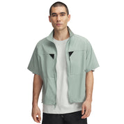 UA Mens Unstoppable Full-Zip Short Sleeve | 6000798
