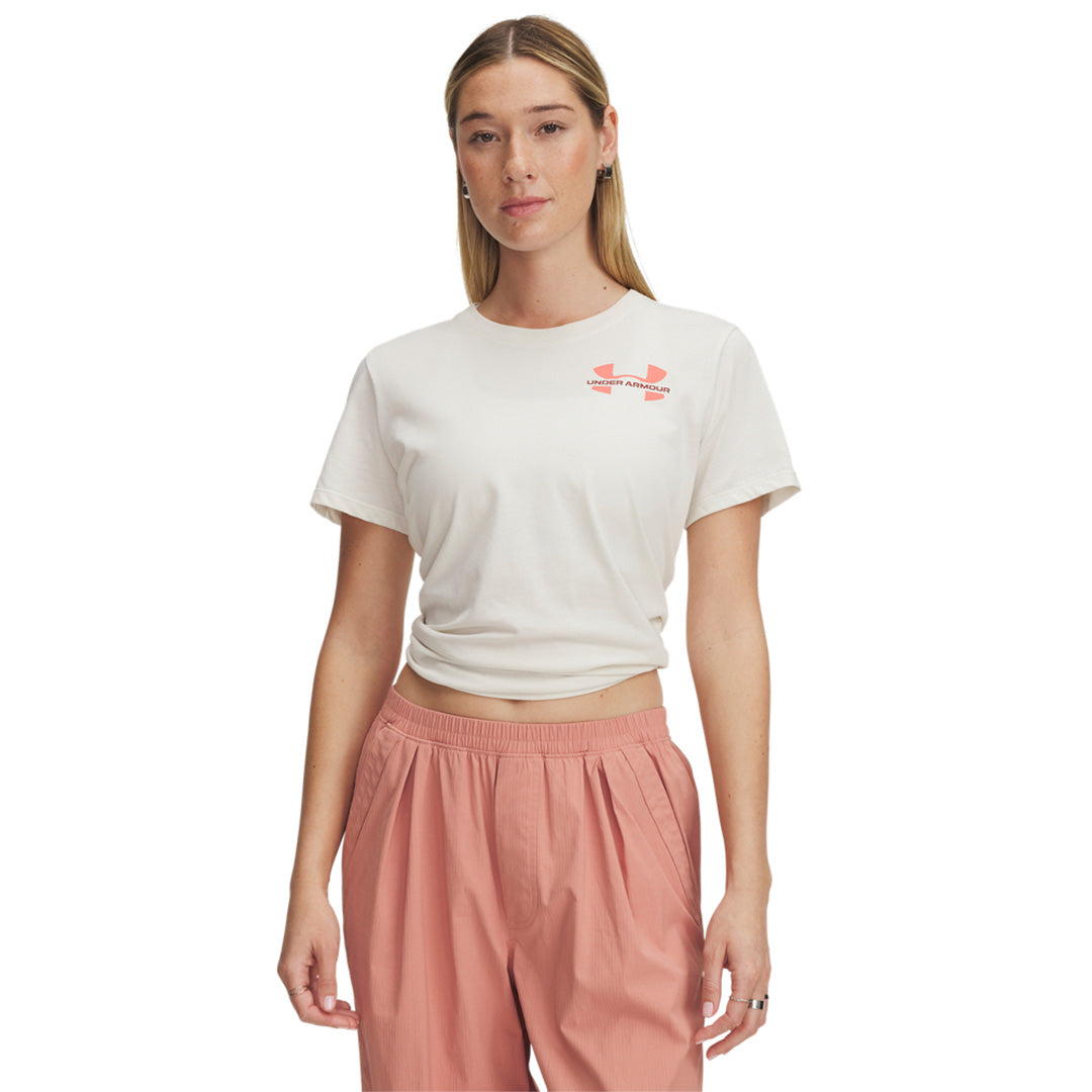 Under Armour Women Lc Logo Short Sleeve  | 6003078-279