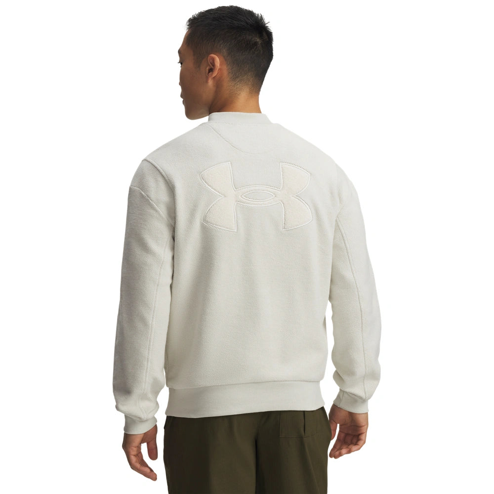UA Men Icon Rev Terry Varsity Jacket | 6003938