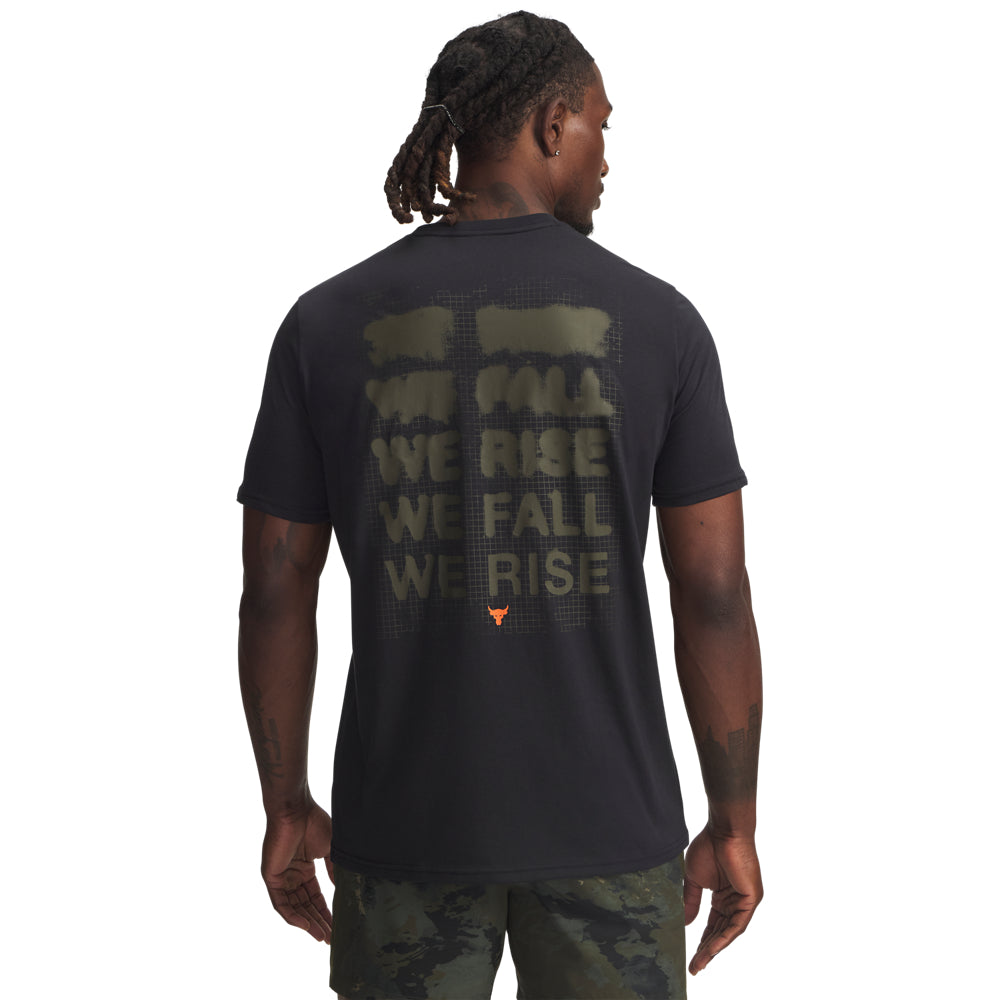UA Men Project Rock Q4 Short Sleeve 1 | 6005034