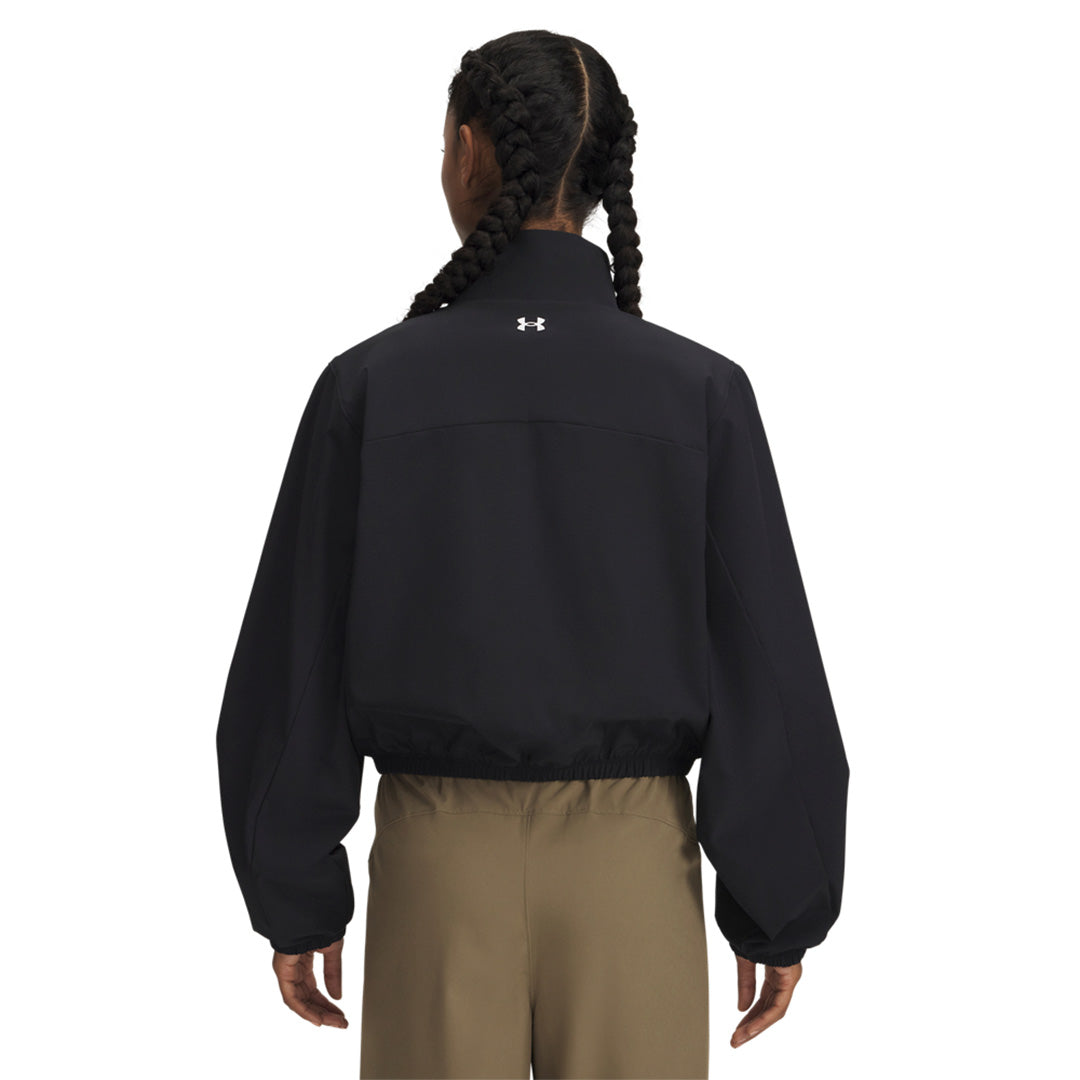 Under Armour Women Rival Woven Crop Jacket | 6005518-001