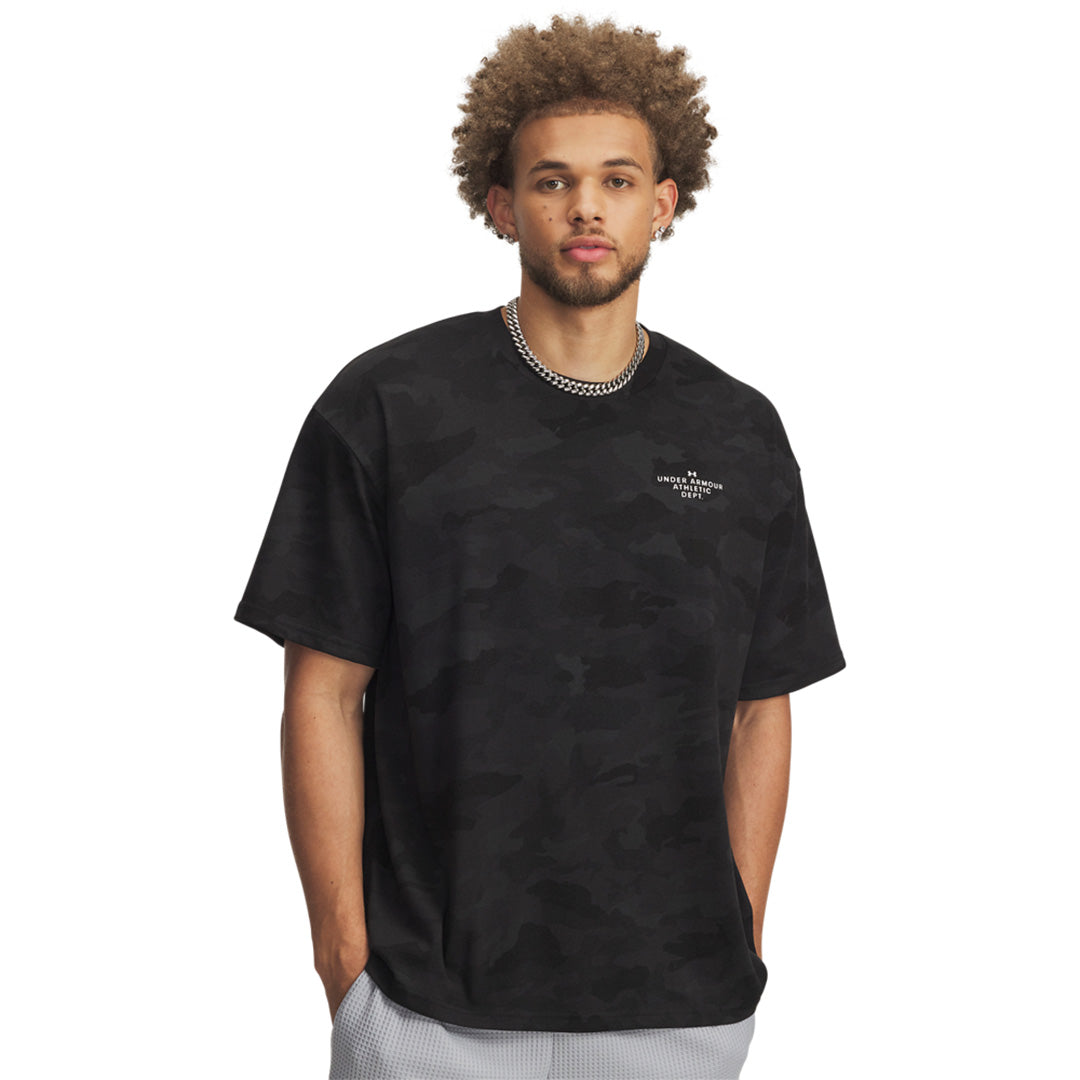 UA Men HWT Athletic DEPT AOP Short Sleeve | 6005655