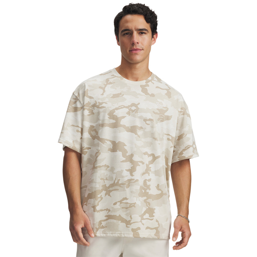 UA Men HWT Athletic DEPT AOP Short Sleeve | 6005655
