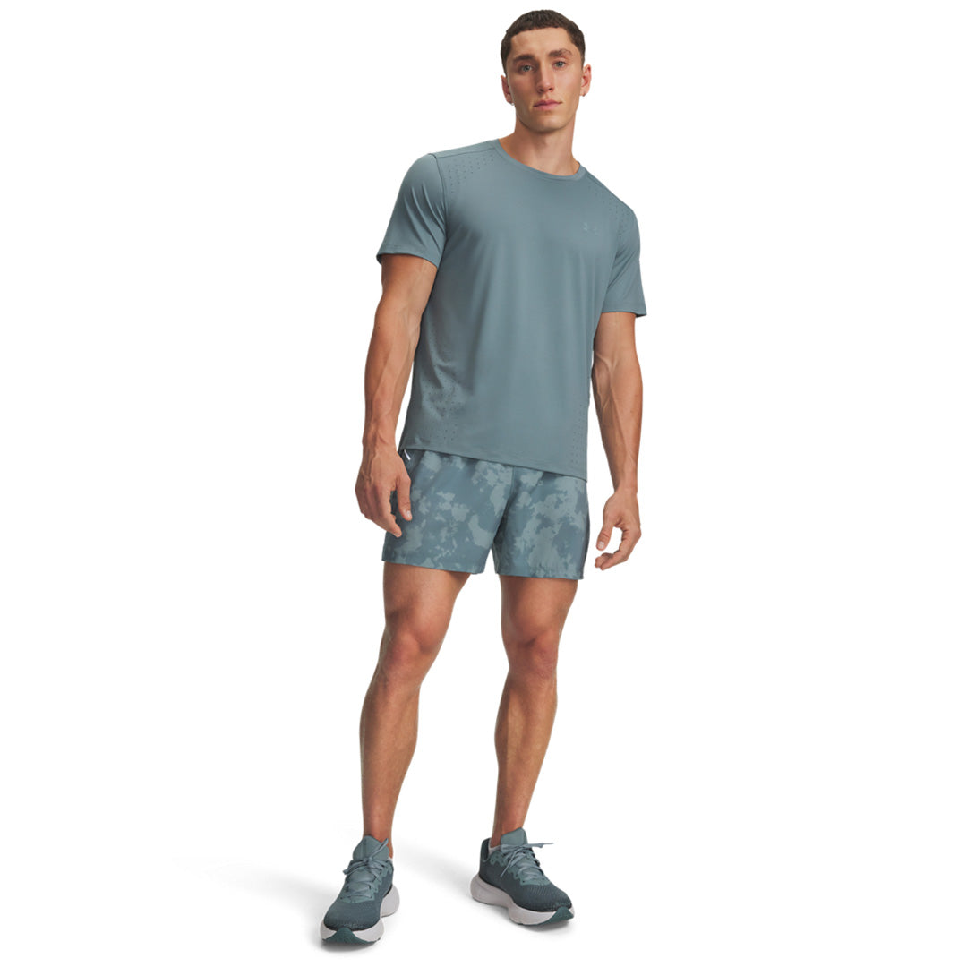 UA Men Launch Pro 7 Printed Shorts | 6006145