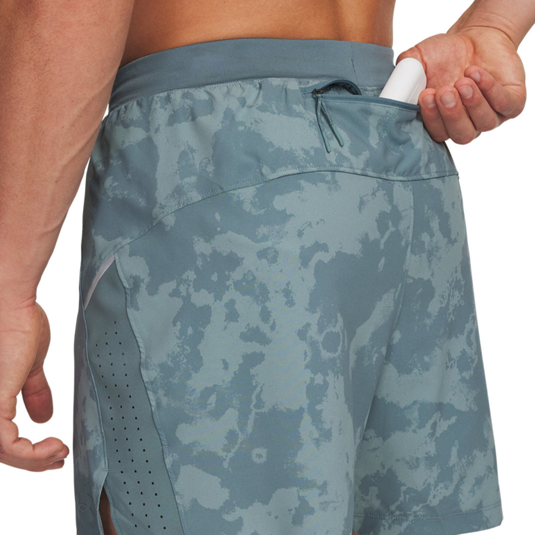 UA Men Launch Pro 7 Printed Shorts | 6006145