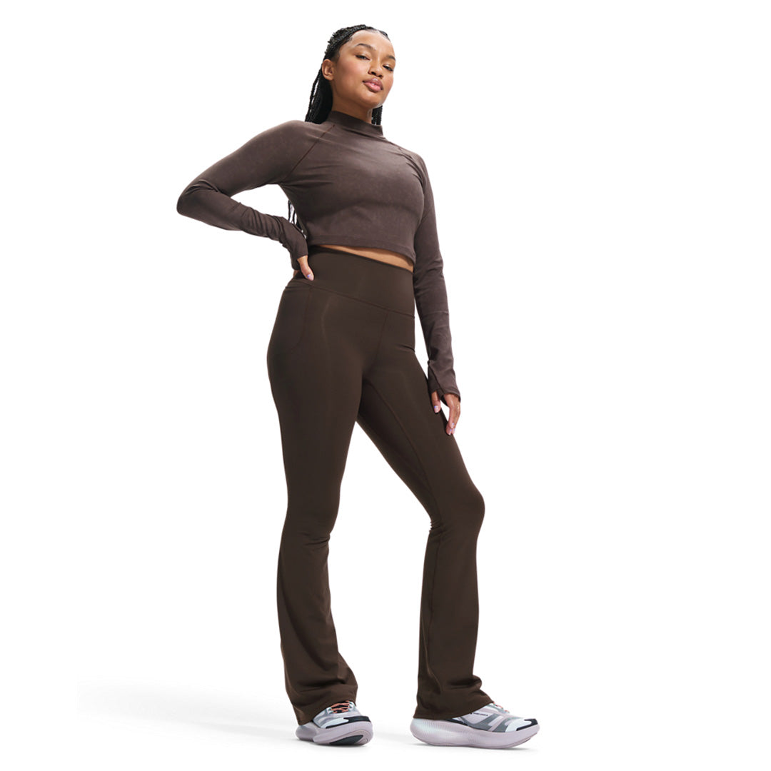 UA Women Meridian Suede Effect Long Sleeve | 6007020