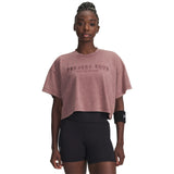 UA Women Project Rock Statement Graphic Short Sleeve | 6007507