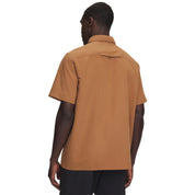UA Men Explor Woven Solid Short Sleeve | 6009204