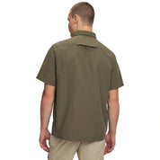 UA Men Explor Woven Solid Short Sleeve | 6009204