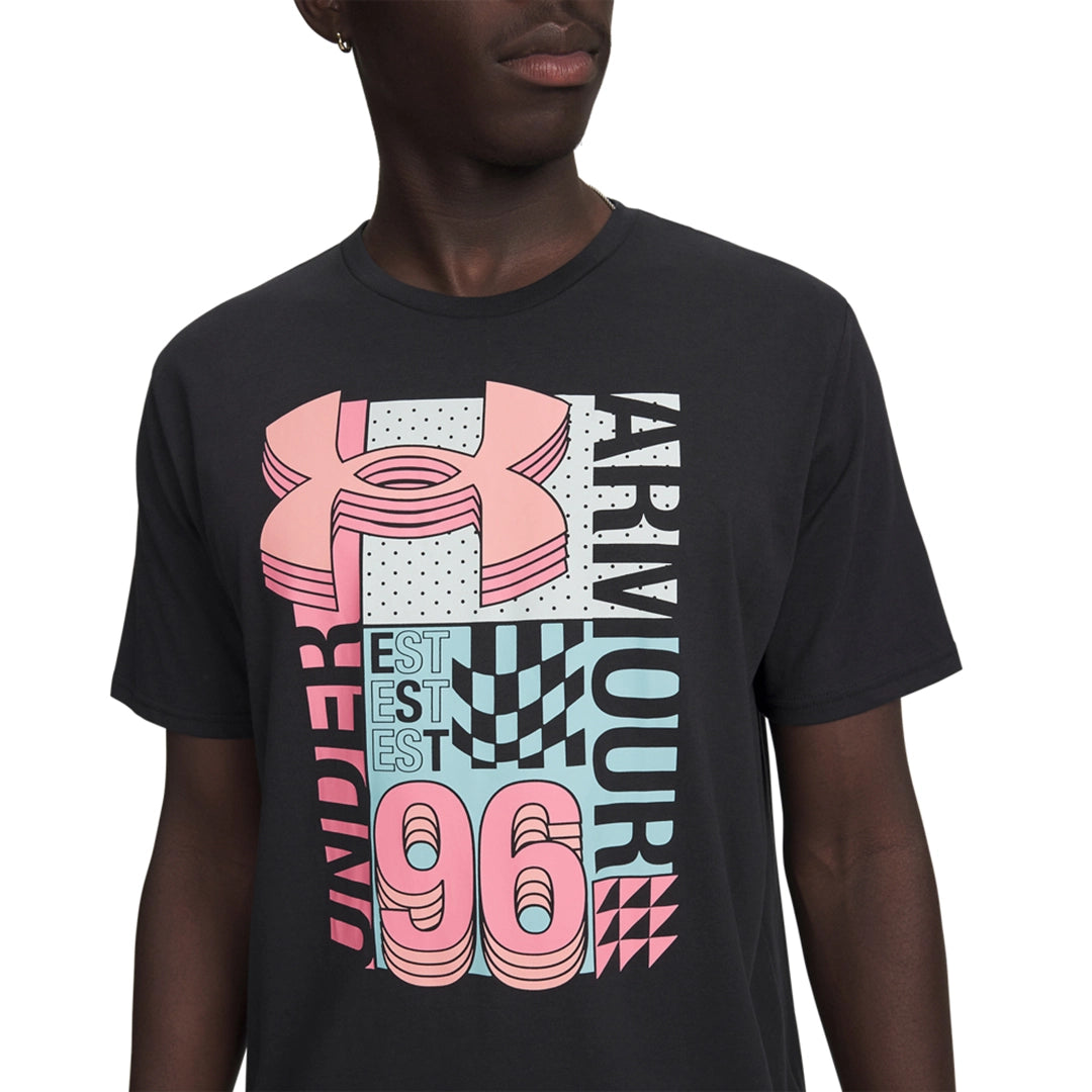 UA Men Logo Collage Short Sleeve | 6009244