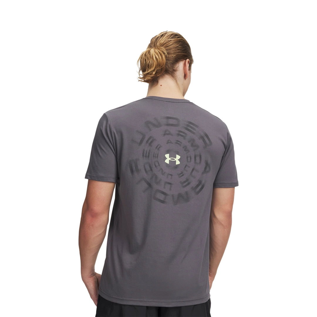 UA Men Blur Wordmark Short Sleeve | 6009248