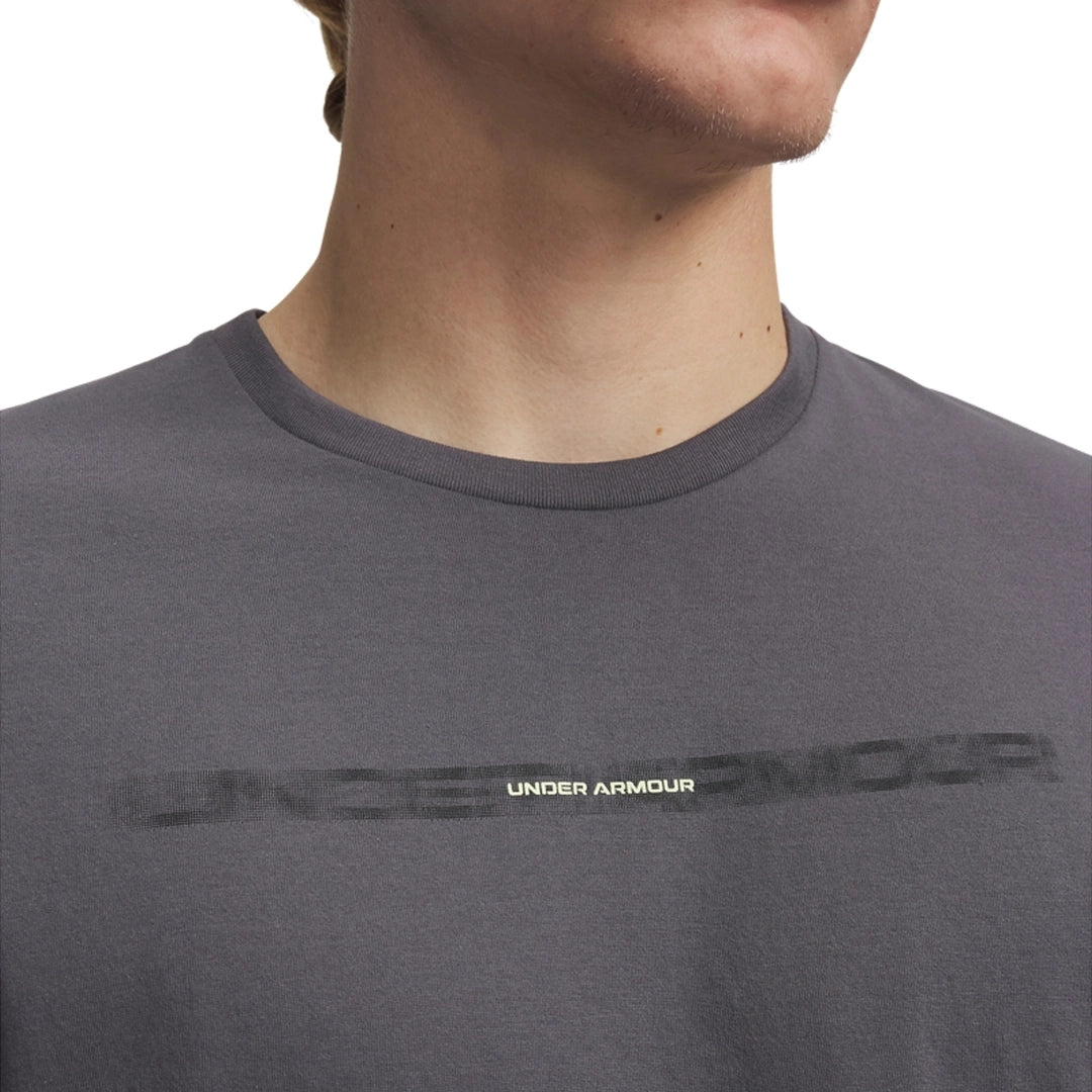 UA Men Blur Wordmark Short Sleeve | 6009248