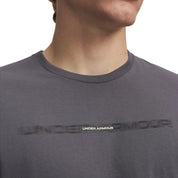 UA Men Blur Wordmark Short Sleeve | 6009248