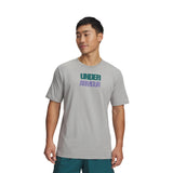 UA Men Block Logo Short Sleeve | 6009250