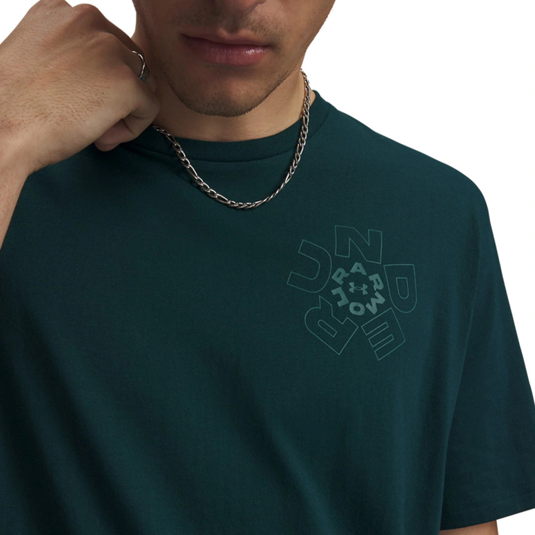 UA Men Radial Wordmark Short Sleeve | 6009264