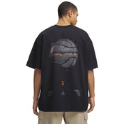 UA Men Hwt Hoops Photoreal Short Sleeve | 6009329
