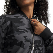 UA Women Unstoppable Mesh Camo Bomber | 6009668
