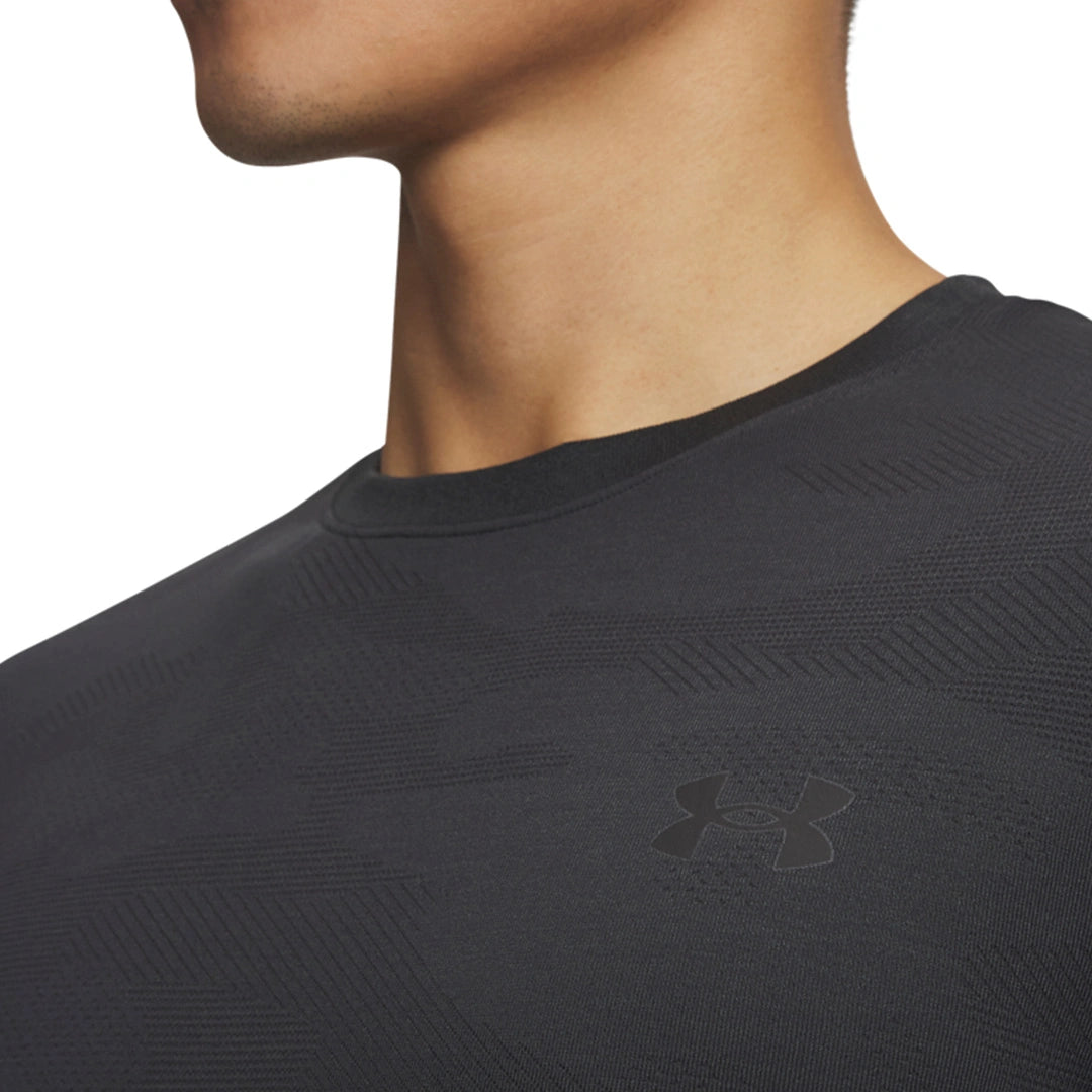 UA Men Vanish Elite Seamlees Short Sleeve Camo | 6010589