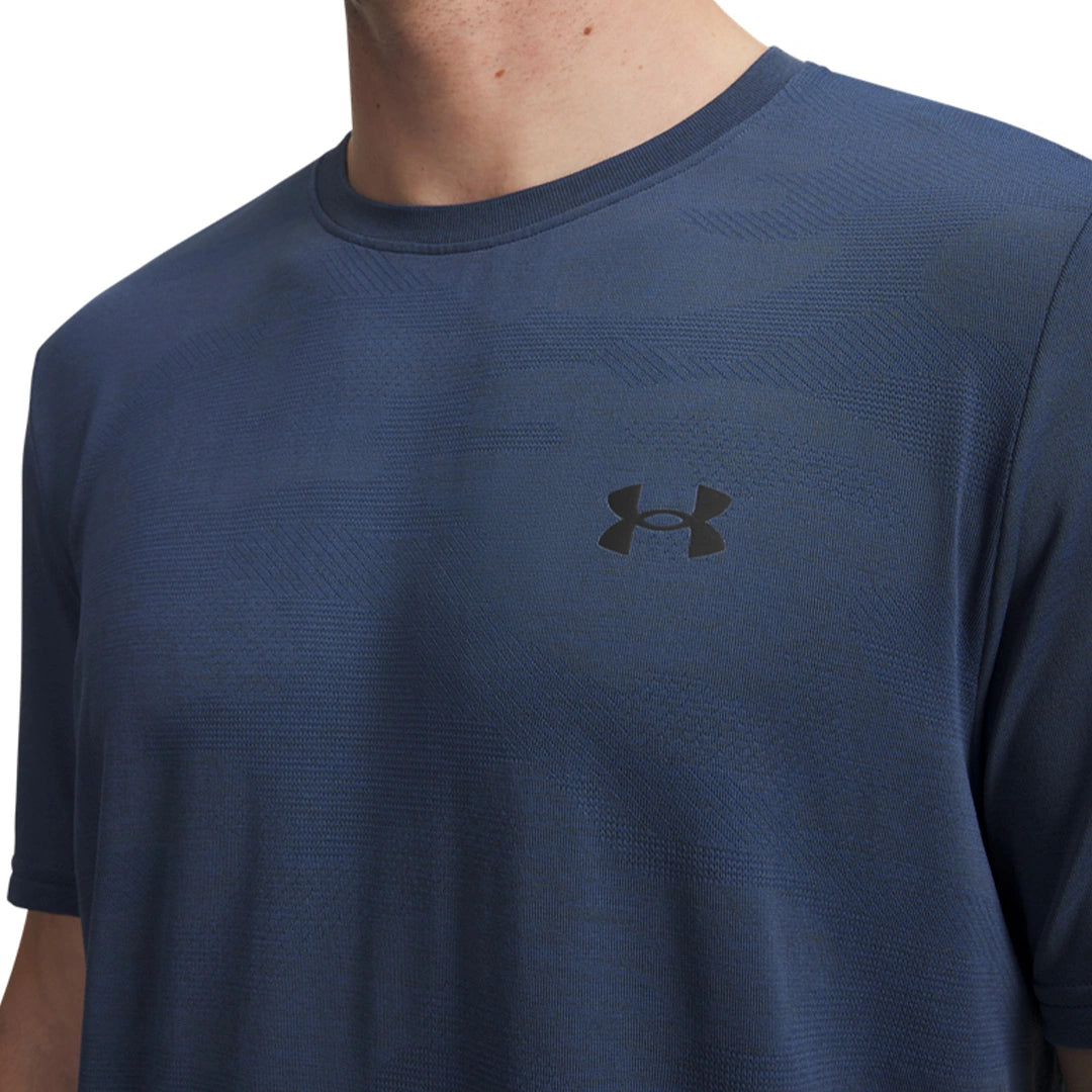 UA Men Vanish Elite Seamlees Short Sleeve Camo | 6010589