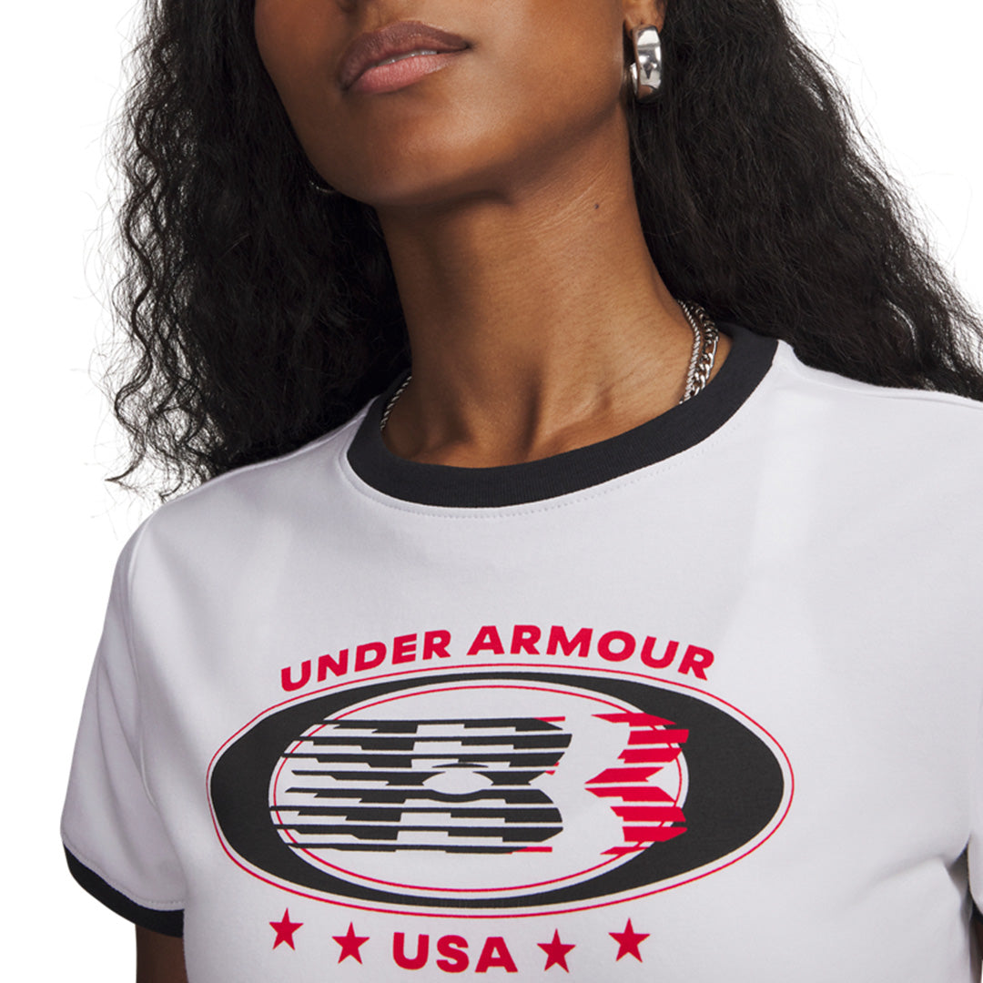 UA Women Ringer Grx Tee | 6010960