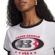 UA Women Ringer Grx Tee | 6010960