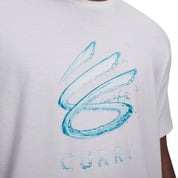 UA Men Curry Splash Wordmark Tee | 6011257