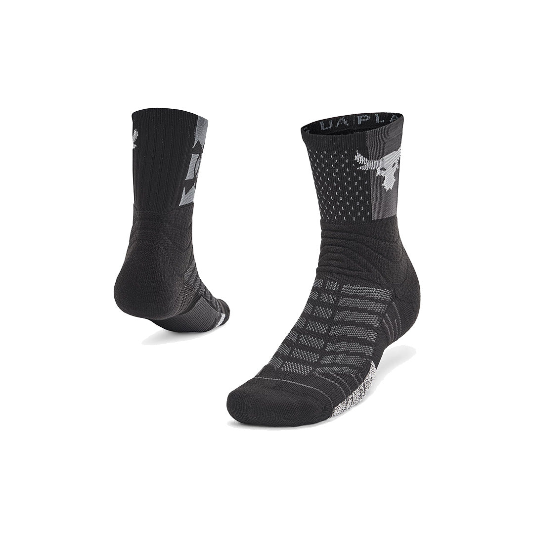 Under Armour Playmaker Project Rock Crew Socks 1362566-004 – Sports Central