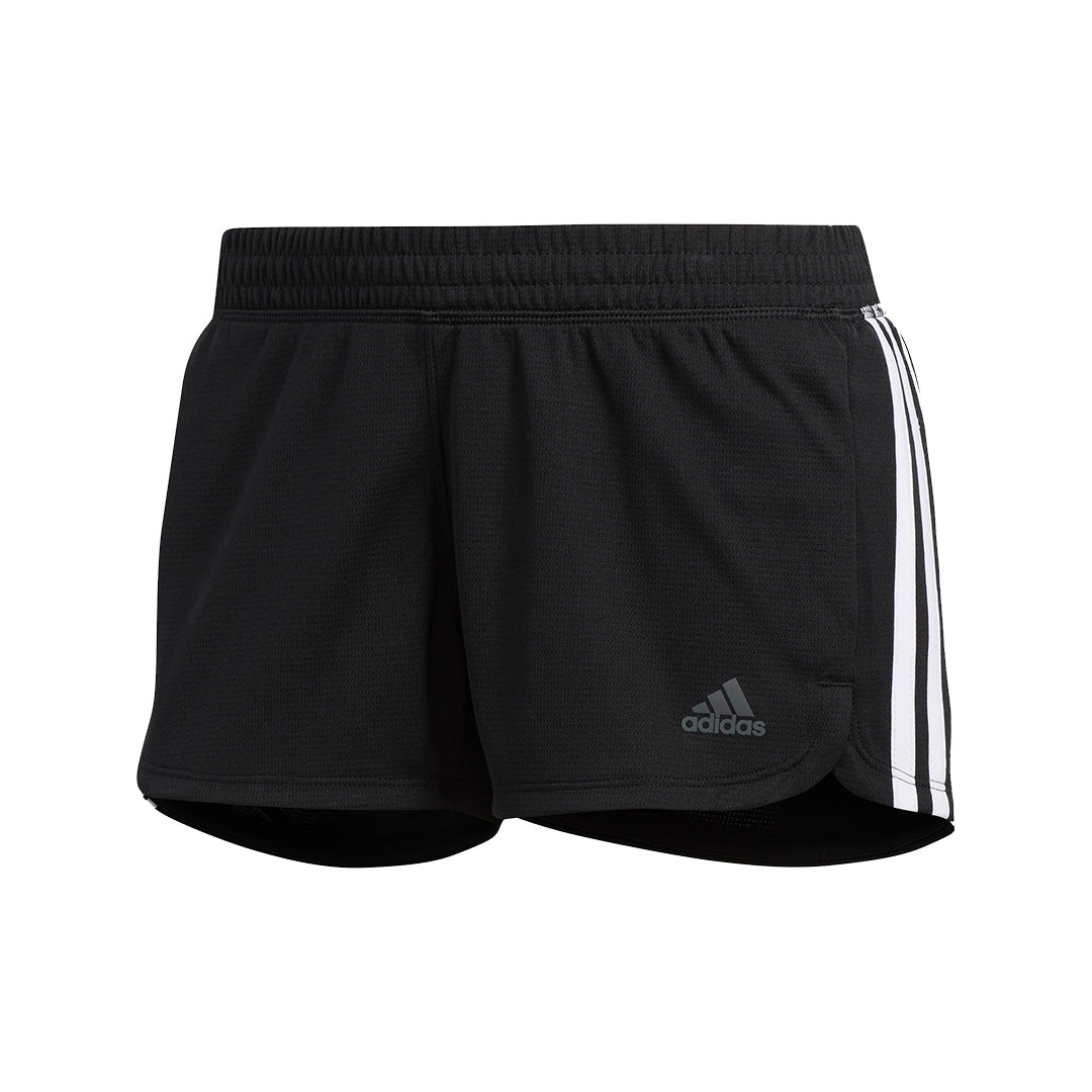 adidas Women Pacer 3-Stripes Knit Shorts | DU3502