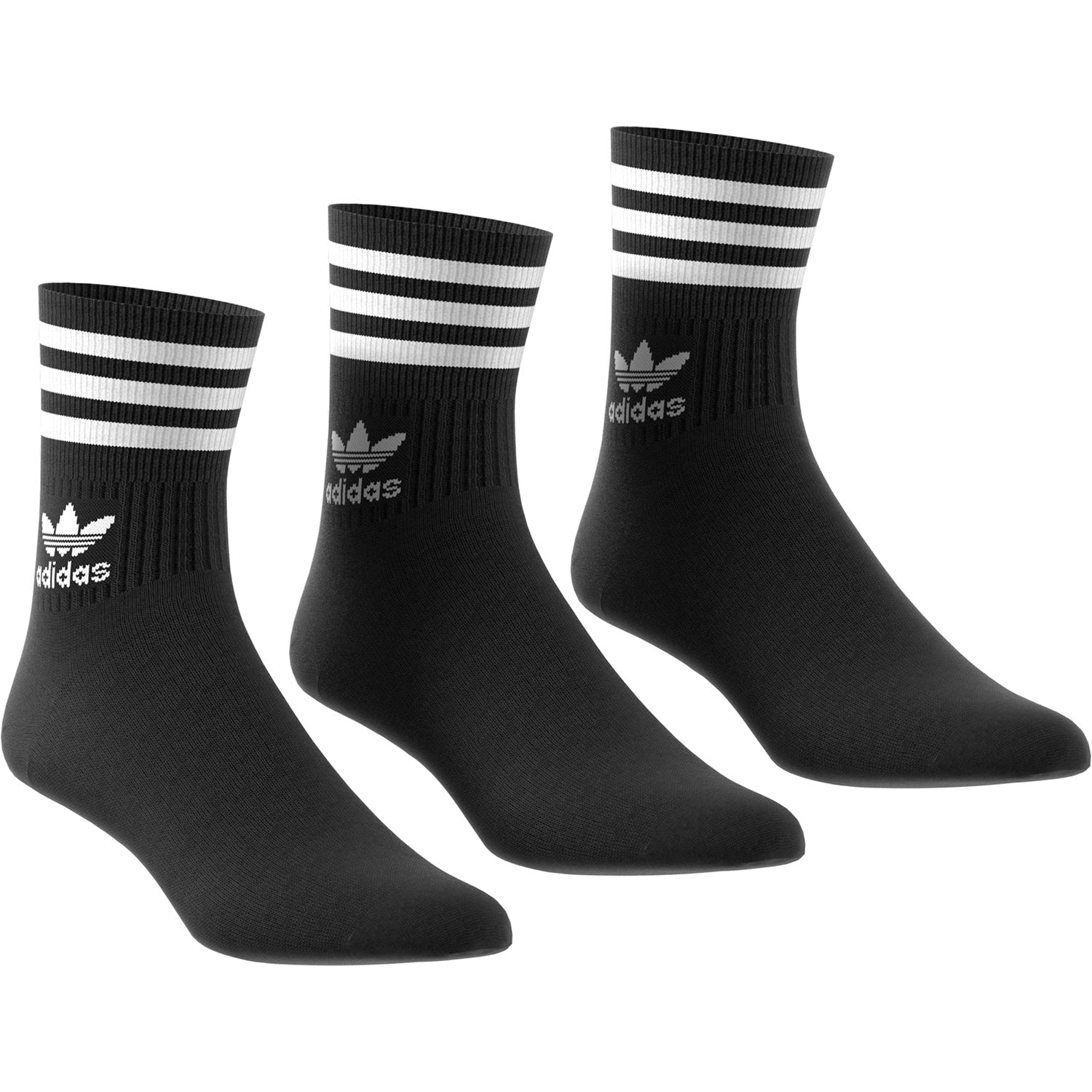 adidas Men Mid Cut Crew Socks 3pk | GD3576
