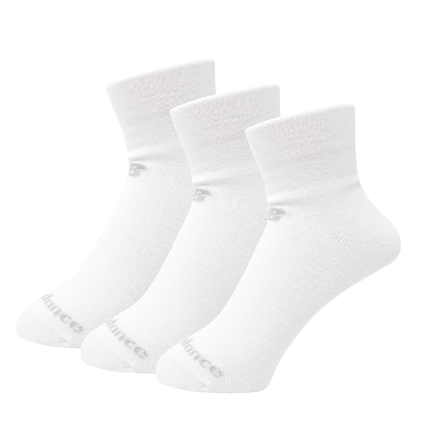 New Balance Men Knit Ankle Socks 3pk | LAS95233WT