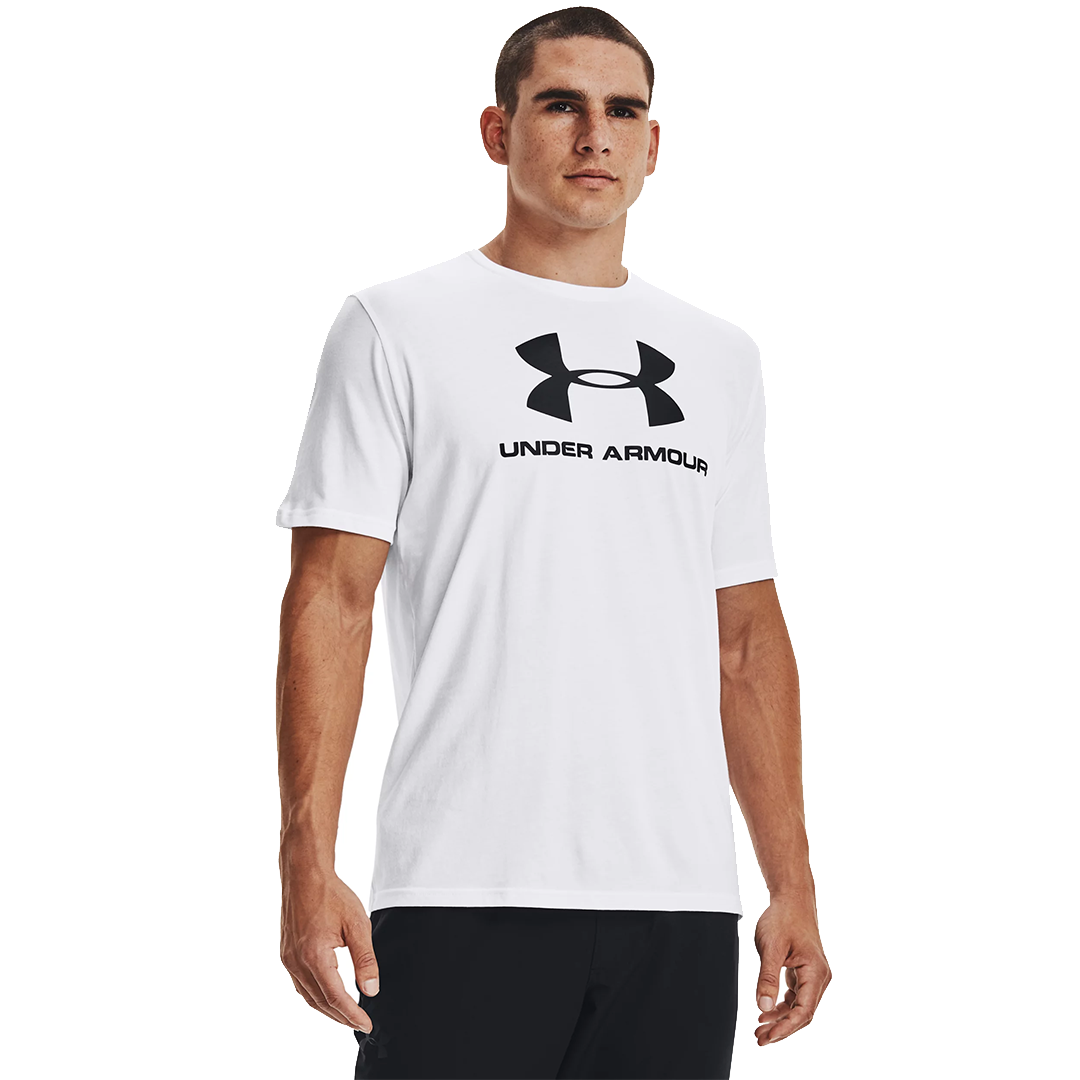 Under Armour sportstyle logo t-shirt in bright blue